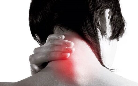 Nackenschmerzen mit Osteosondrose